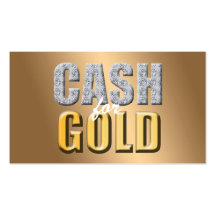 Cash for Gold Business Cards