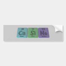 Casino-Ca-Si-No-Calcium-Silicon-Nobelium.png Bumper Sticker