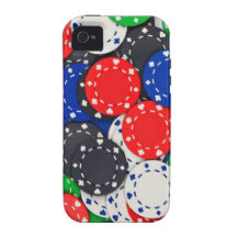 Casino poker chips vibe iPhone 4 cases