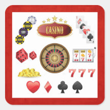 Casino Stickers