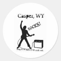 Casper, WY Stickers
