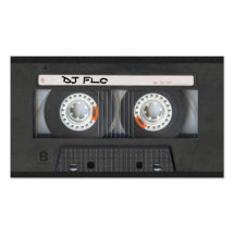 Cassette Tape Business Cards for DJ's