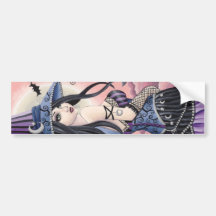 Cassia - Witch Bumper Sticker