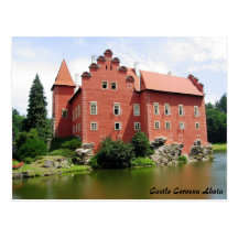 Castle Cervena Lhota Postcard