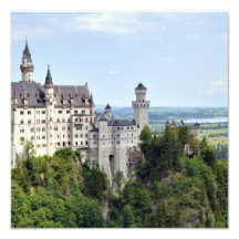 Castle Neuschwanstein Bavaria Germany Photo Print