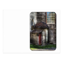 Castle - The hidden door in the back Postcard