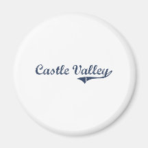 Castle Valley Utah Classic Design Magnets