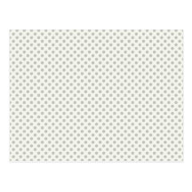 Casual Gray Dot Pattern Postcard
