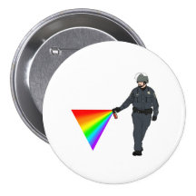 Casual Pepper Spray Cop Rainbow With Colour Pin