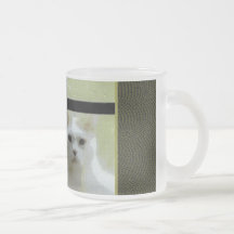 Cat at Window Coffee Mugs