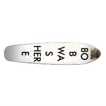 cat, cat, cat, thumbnail, cat, BOB WAS HERE Custom Skate Board