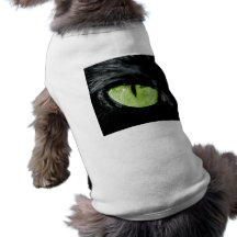 Cat eye pet t-shirt