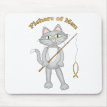 Cat fishers mousepads