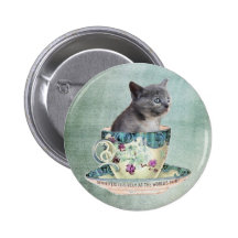 Cat in the Cup button
