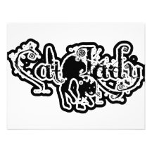 Cat Lady Black & White Announcement
