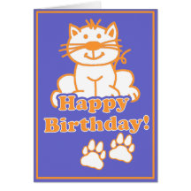 Cat Lover Birthday Greeting Cards