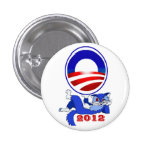 Cat Lovers Supporting Obama 2012 campaign buttons