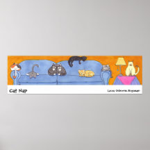 Cat Nap Posters