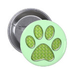 cat paw friend society pin