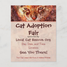 Cat Rescue Event Flyer