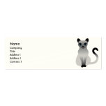 Cat - Skinny Business Card