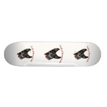 Catahoula Dog Brattitude Custom Skate Board
