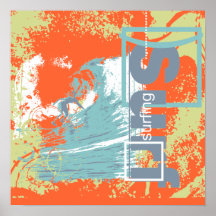 Catch a Wave Surfing T shirts and Gifts Print