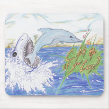 catch me!!! mousepad