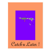 Catch u Later ! Postcard