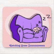 Catching Some Zzzzzzzzeeeez Mouse Pads