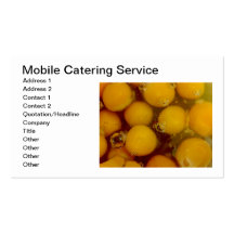 Catering Business Card