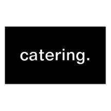 Catering Business Cards