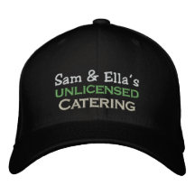 Catering Embroidered Hat