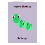 Caterpillar Love Bug Card
