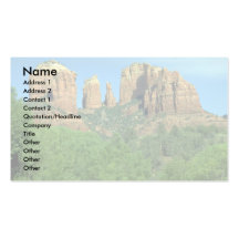 Cathedral Rock near Sedona, Arizona Business Cards
