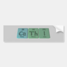 Cathi as Calcium Thorium Iodine Bumper Stickers