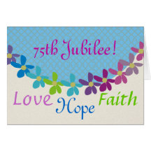 Catholic Nun Diamond 75th Jubilee Cards & Gifts