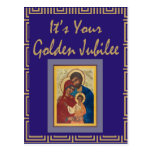 Catholic Nun Golden Jubilee Cards Post Card
