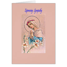 Catholic sympathy card