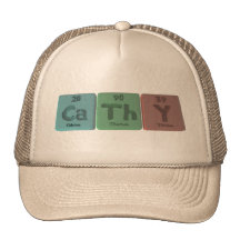 Cathy as Calcium Thorium Yttrium Hat