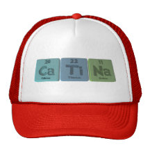 Catina as Calcium Titanium Sodium Mesh Hat
