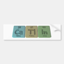 Catlin-Ca-Tl-In-Calcium-Thallium-Indium.png Bumper Sticker