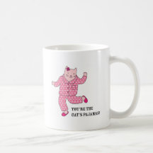CAT'S PAJAMAS - girl Mug