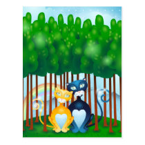 Cats postcards