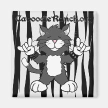 'Cats Rock' Magnet