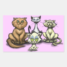 Cats Sticker