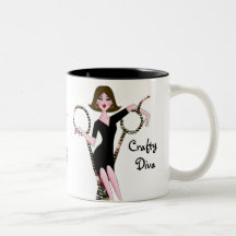 CAUTION: I Got Scissors & I Know How to Use Them! Coffee Mugs