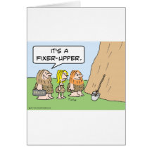 cave realty realtor fixer upper greeting cards
