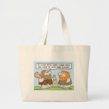 caveman ends meet hunt gather bag