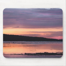 Cayuga Lake Sunset Mouse Pads